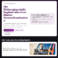Webanwendung für Handwerksbetrieb