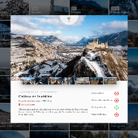 Site web + outil · Valais film commission