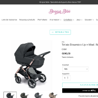 E-Commerce d'une boutique spécialisée en puériculture
